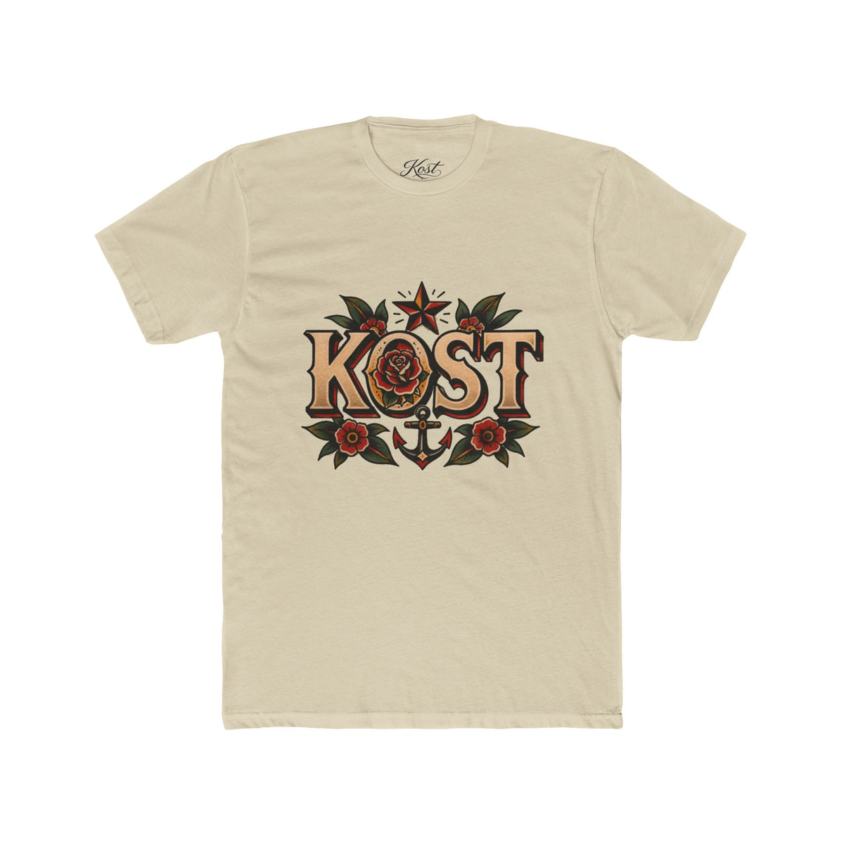 KØST Gothic Floral Graphic T-Shirt