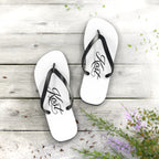 Faith Script Flip Flops