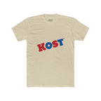 KOST Retro Logo Tee – Vintage Red & Blue Graphic T-Shirt