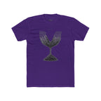 Vintage Wine Glass Graphic T-Shirt