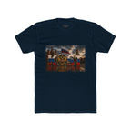 Russia Skyline Graphic Tee — Moscow Cityscape with Double-Headed Eagle