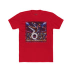 Surfing Skateboarder Graphic Tee — "KOST" Retro Skate Skatepark Shirt