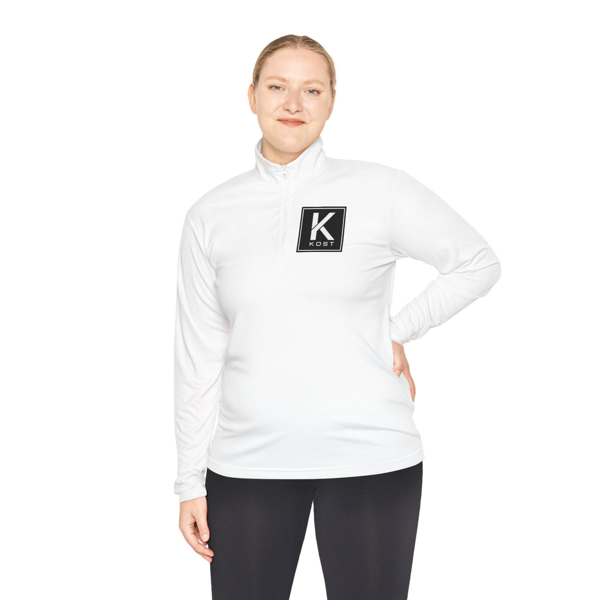 Kost Crown Logo Quarter-Zip Pullover