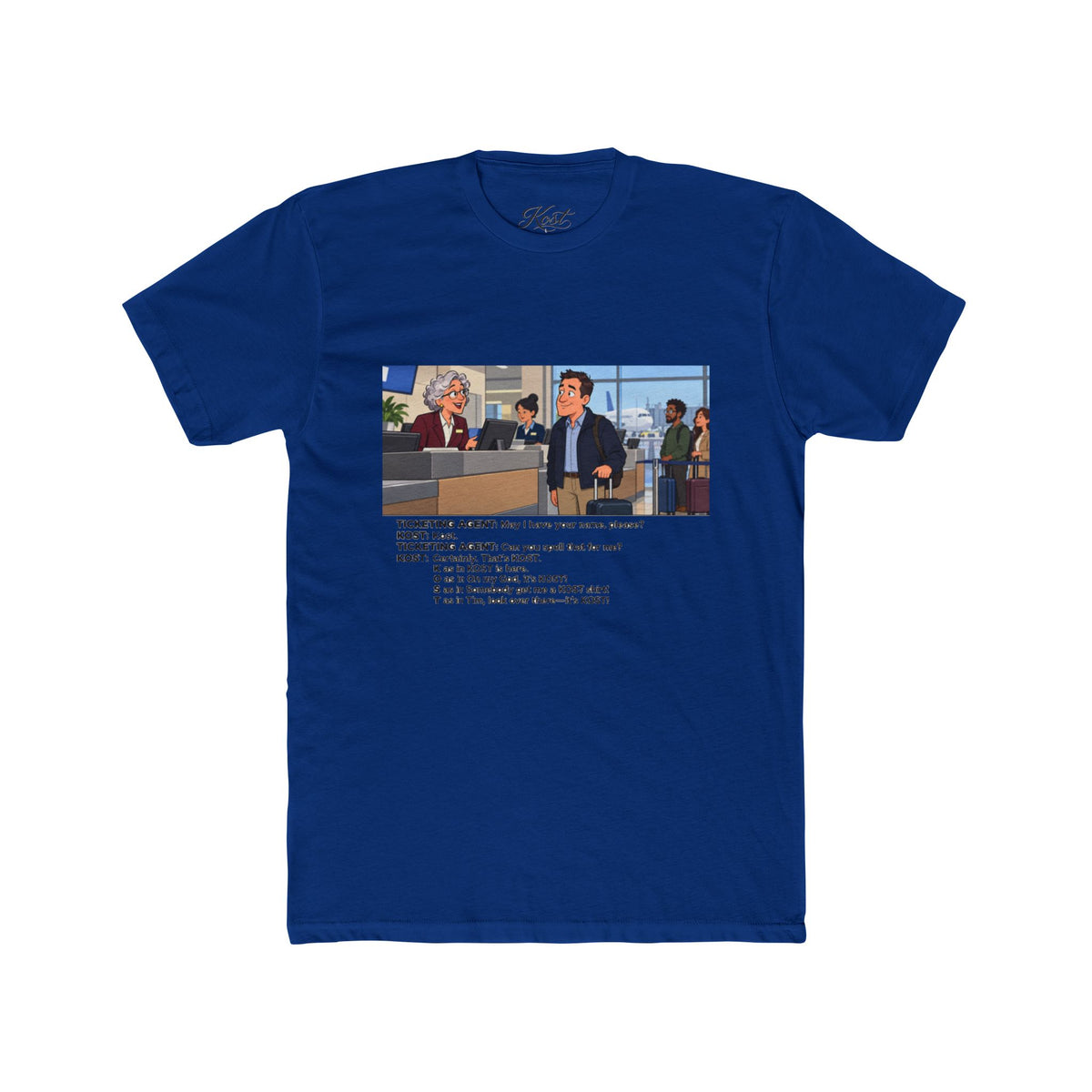 Unisex Cotton Crew Tee