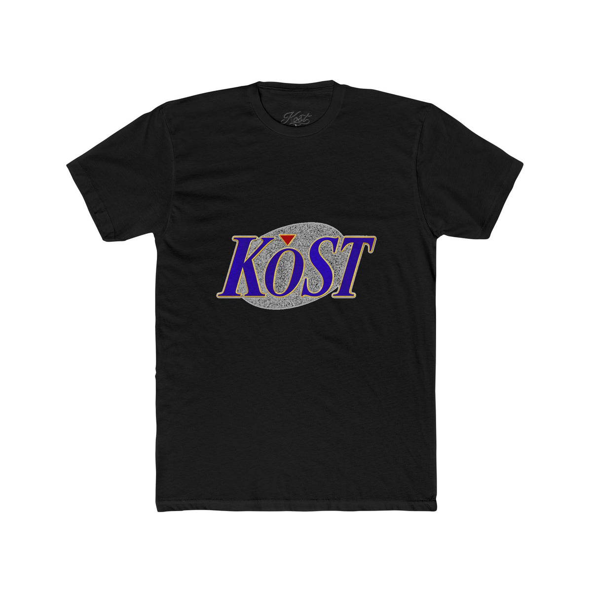KōST Logo Tee — Retro Script Graphic T‑Shirt