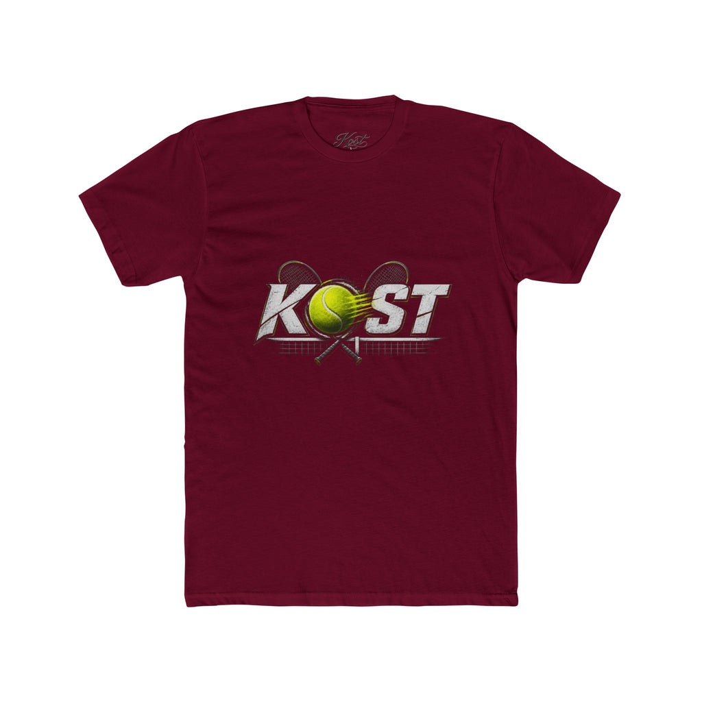 Tennis Boost Graphic Tee — Vintage Ball & Racket Sports Shirt
