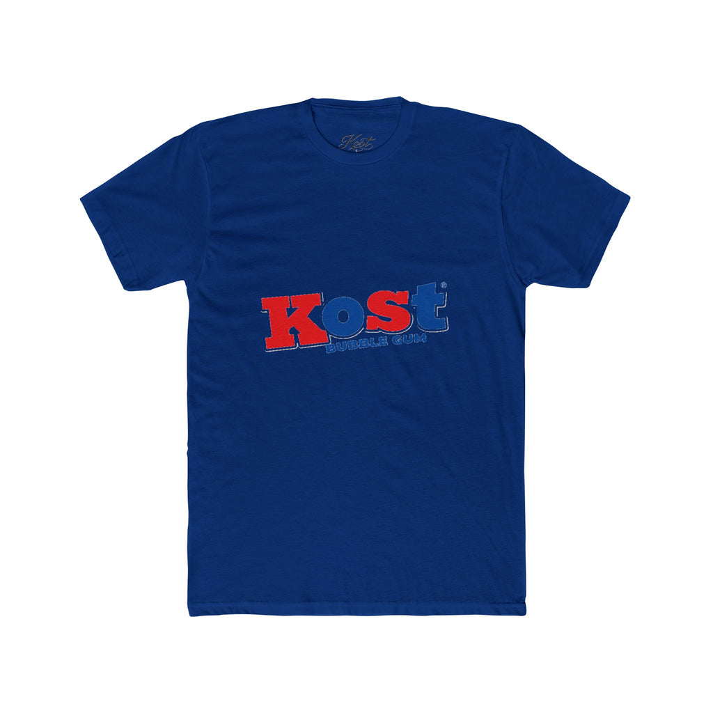 Kost Bubble Gum Graphic Tee — Retro Red & Blue Logo T‑Shirt