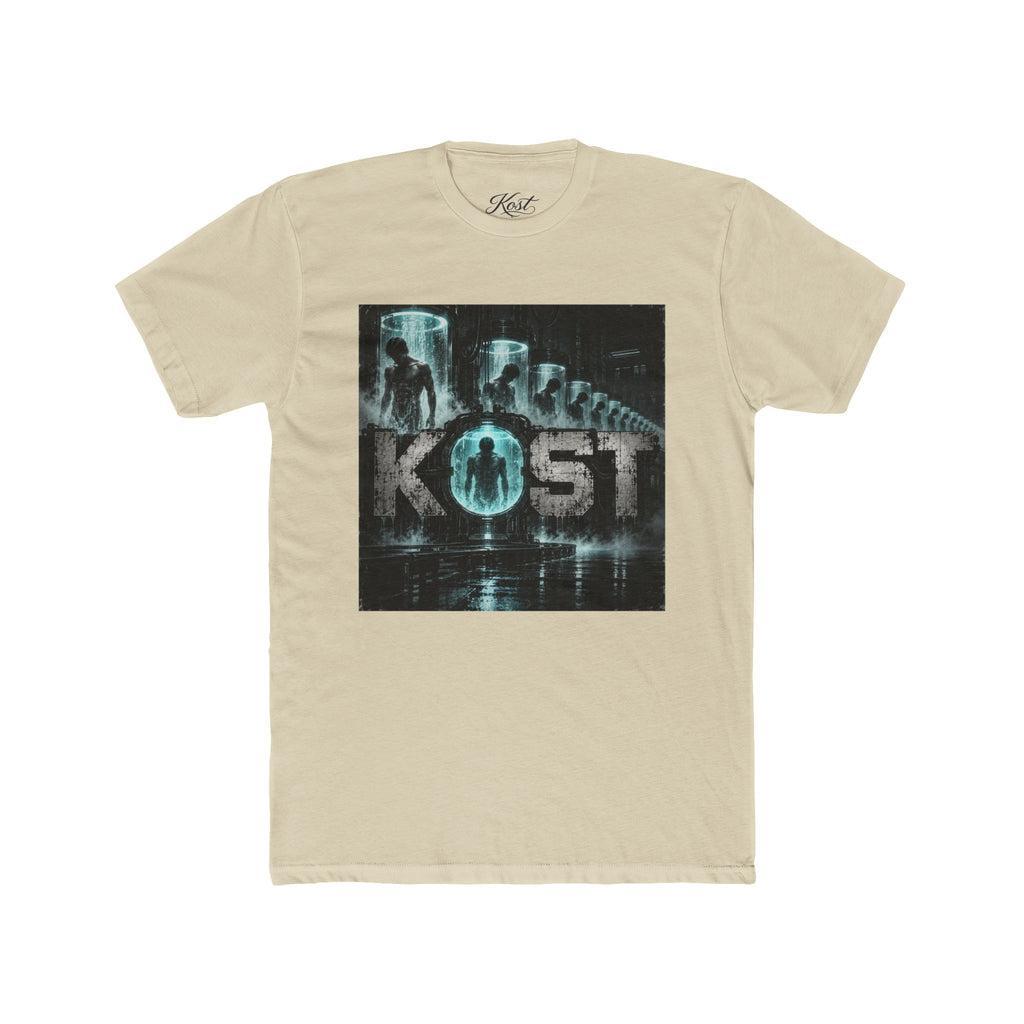 KOST Cyberpunk Tee — Futuristic Cityscape Graphic T-Shirt