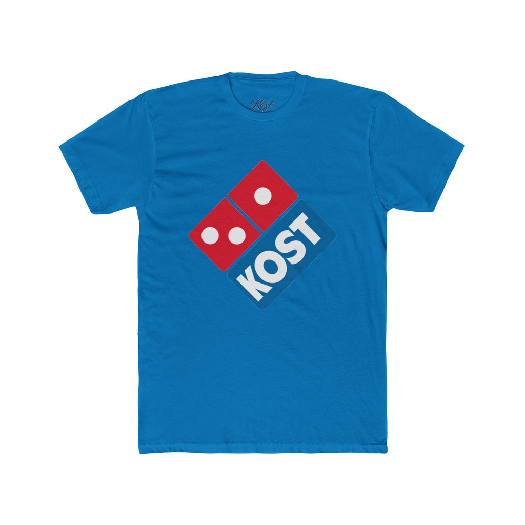 KOST Logo Tee — Retro Domino-Inspired Pizza Logo T-Shirt