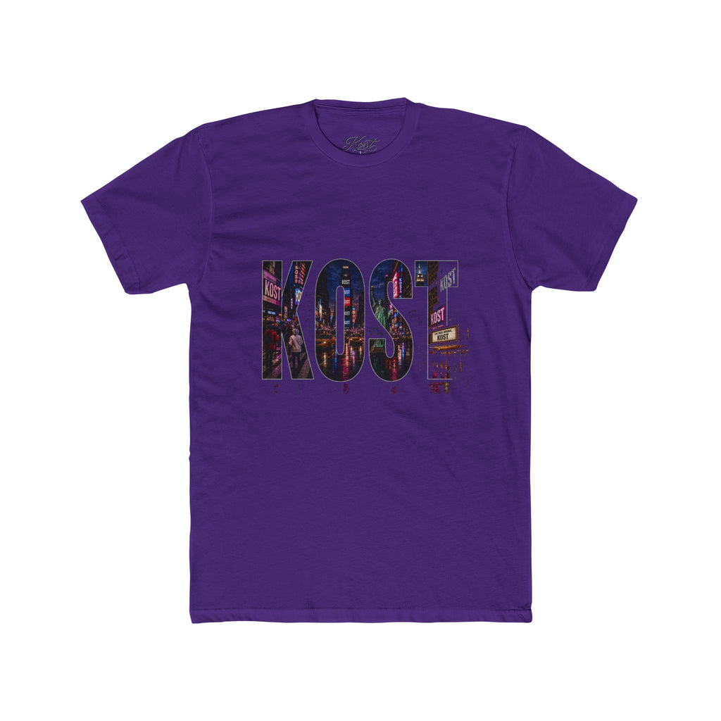 KOSTE Neon City Crew Tee — Vintage Nightlife Graphic T-Shirt