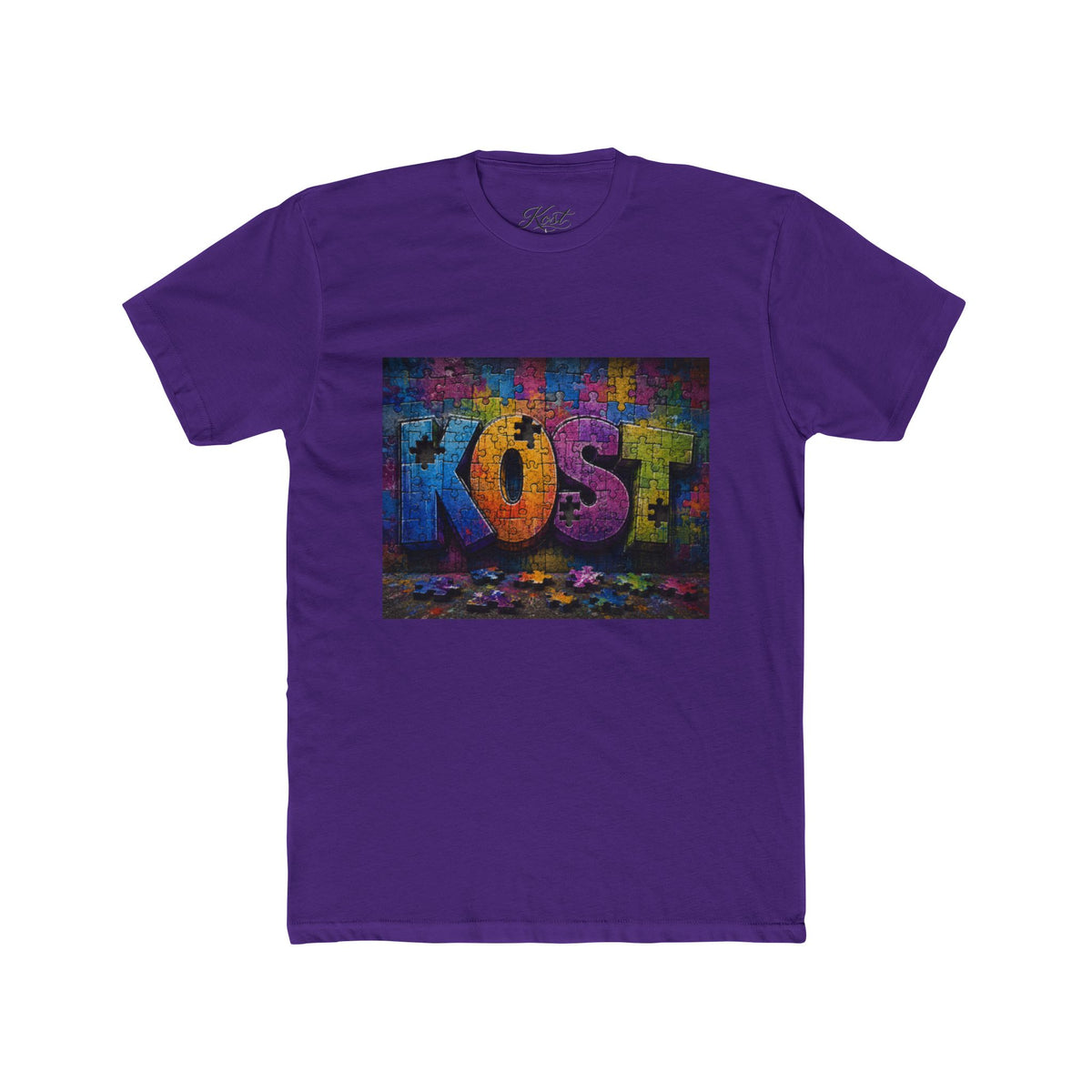 KOST Colorful Graffiti Crew T-Shirt — Vibrant Urban Street Art Tee