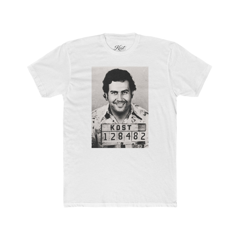 Graphic Crew Tee with Vintage Mugshot Photo