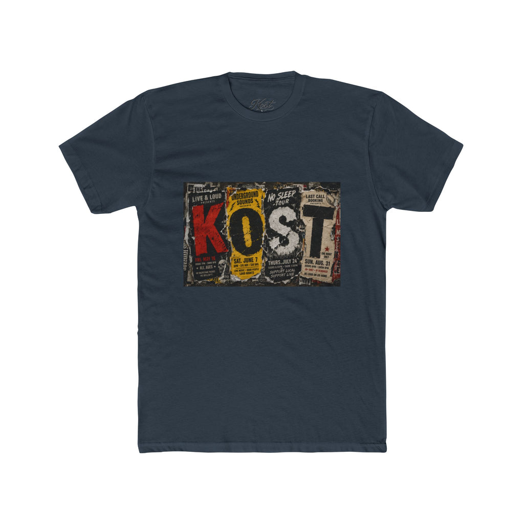 KOST Vintage Newspaper Graphic T-Shirt