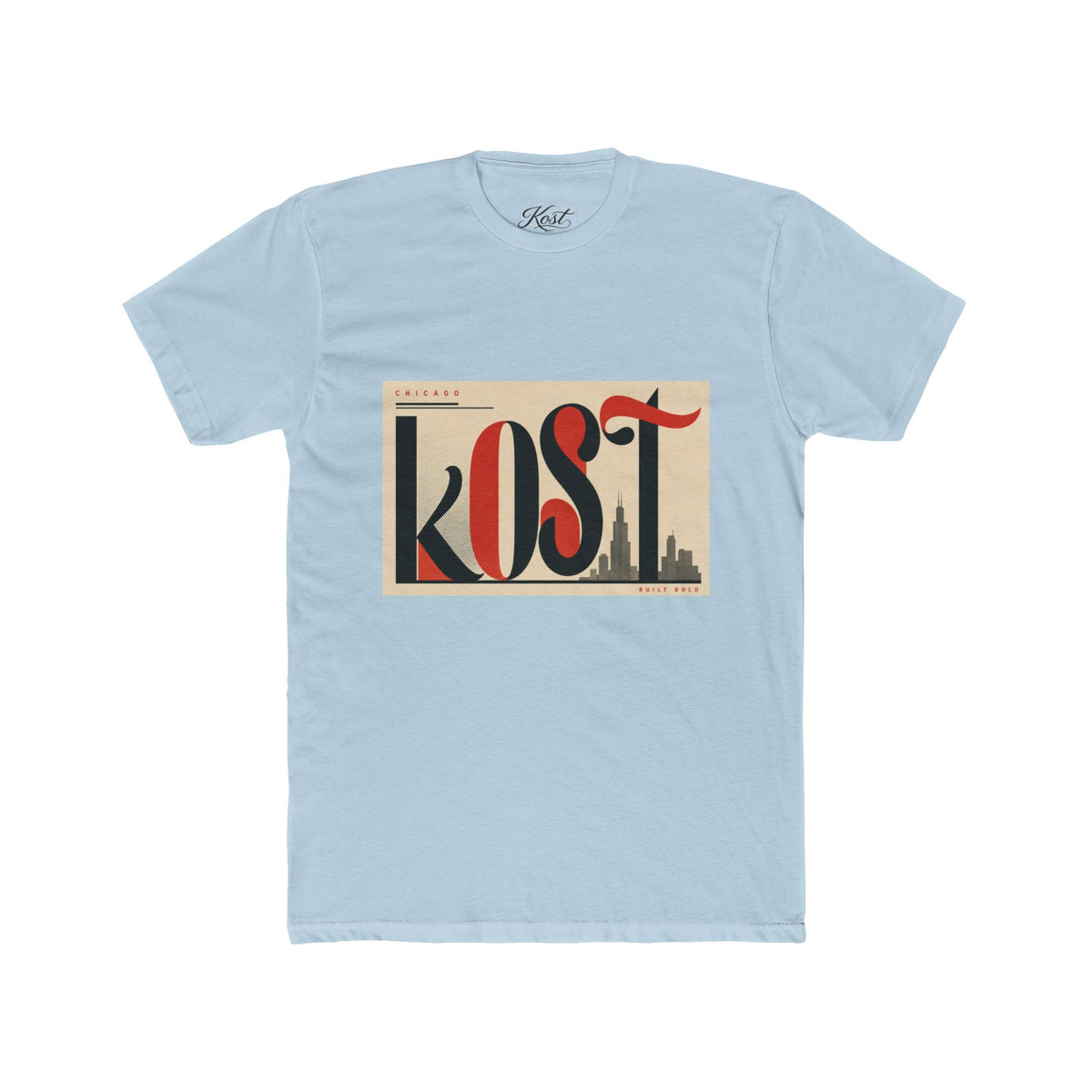 KOST Retro City Skyline Tee — Vintage Typography San Francisco Shirt