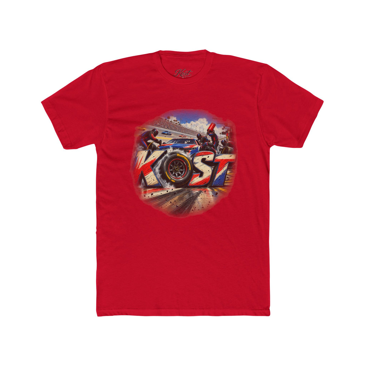 KOST Racing Motorcycle Tee — Vintage Track Bike Graphic Shirt