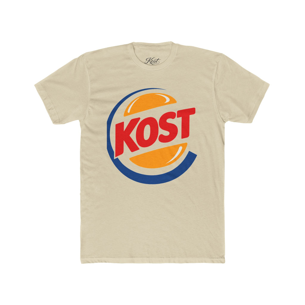 KOST Logo Tee — Retro Fast-Food Style Graphic T‑Shirt