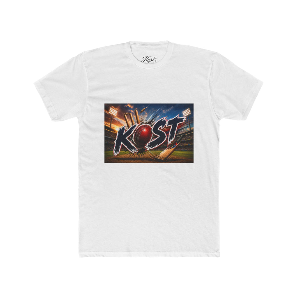 KØST Football Graphic Tee — Retro Stadium Logo Crewneck