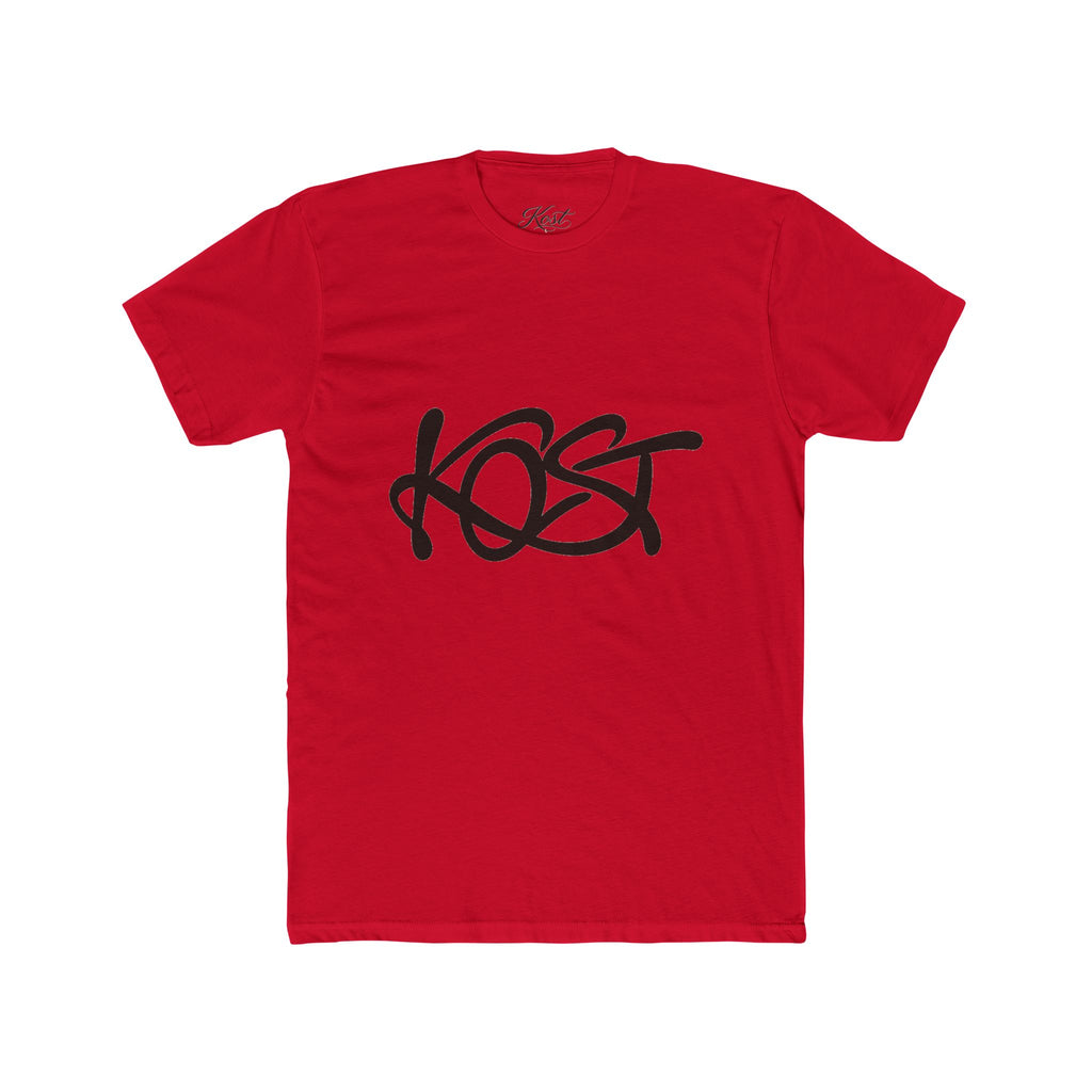 Kost Script Logo Tee — Minimalist Streetwear Cotton T‑Shirt