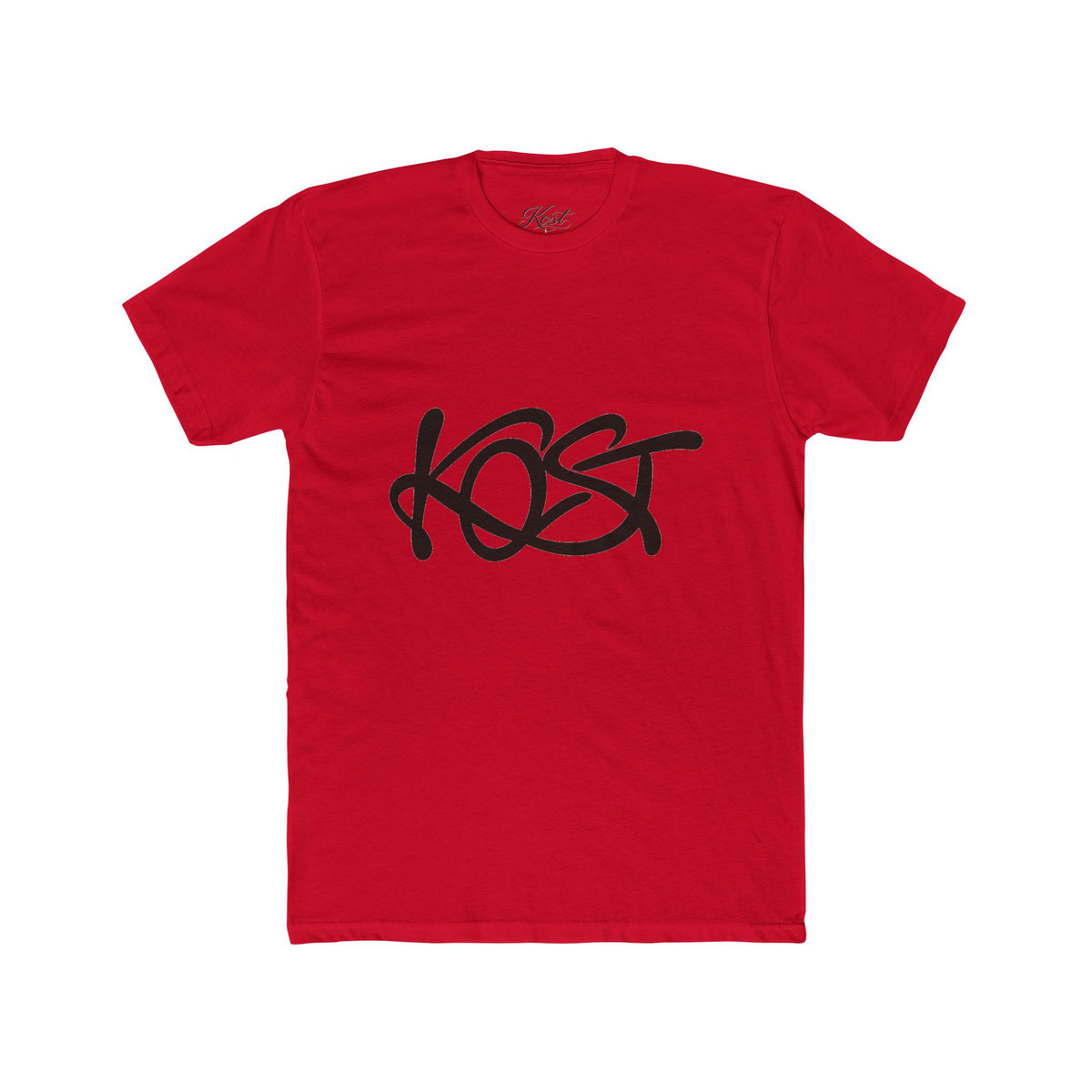 Kost Script Logo Tee — Minimalist Streetwear Cotton T‑Shirt