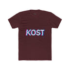 KOST Glitch Graphic Tee — Retro Vaporwave Logo T-Shirt