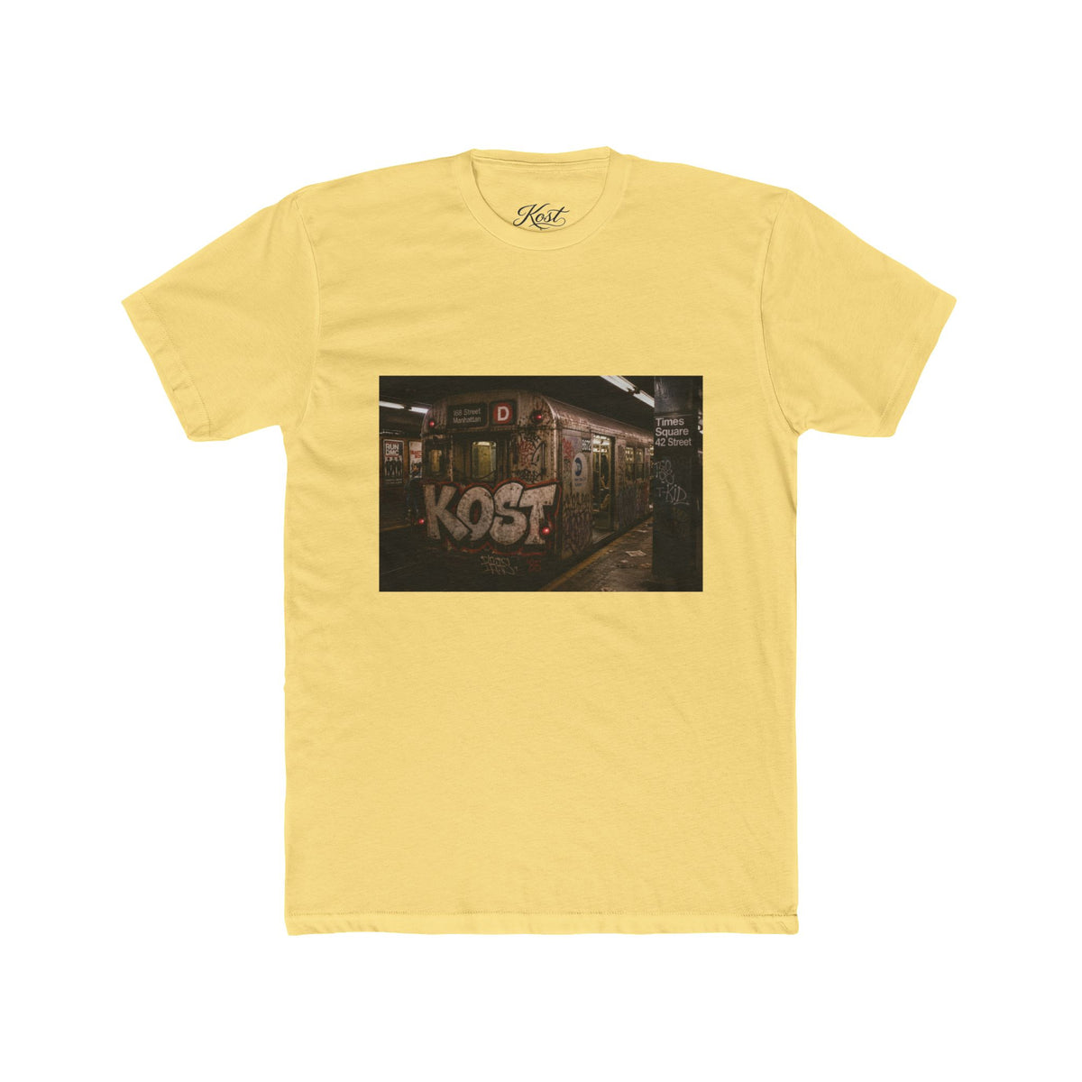 KOST Subway Graffiti Tee — Urban Streetwear Graphic T-Shirt