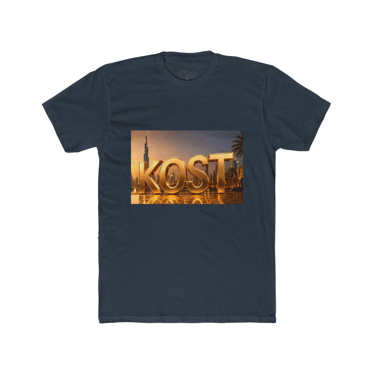 KOST Golden Cityscape Tee — Sunset Skyline Graphic T‑Shirt