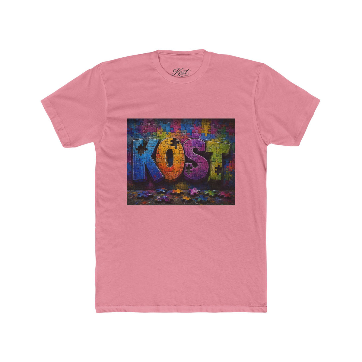 KOST Colorful Graffiti Crew T-Shirt — Vibrant Urban Street Art Tee