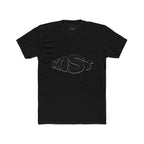Kost Logo Tee — Minimal Black Graphic Cotton T-Shirt
