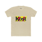 Kost Graphic Tee – Retro Yellow & Red Logo T-Shirt