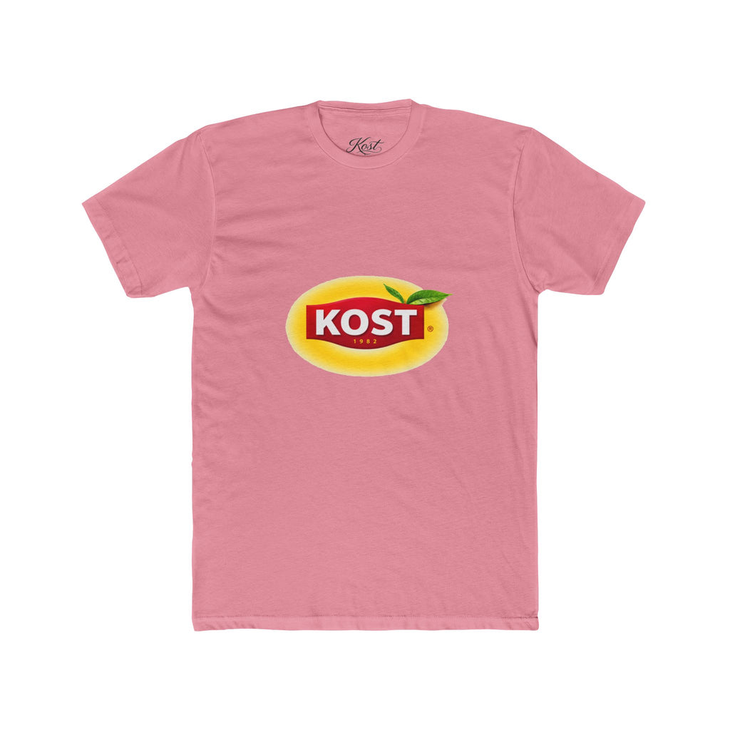 KOST Mango Logo Tee — Retro Fruit Brand Graphic T-Shirt