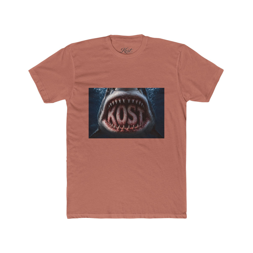 Shark Mouth Graphic Tee – 'KOST' Horror Ocean Shirt