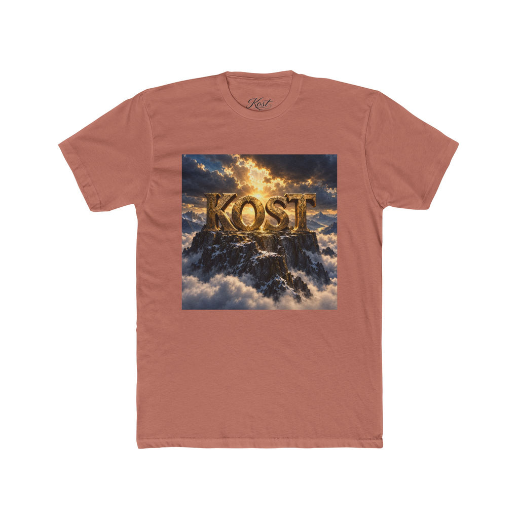 KOST Gold Logo Tee — Cloudscape Graphic T-Shirt