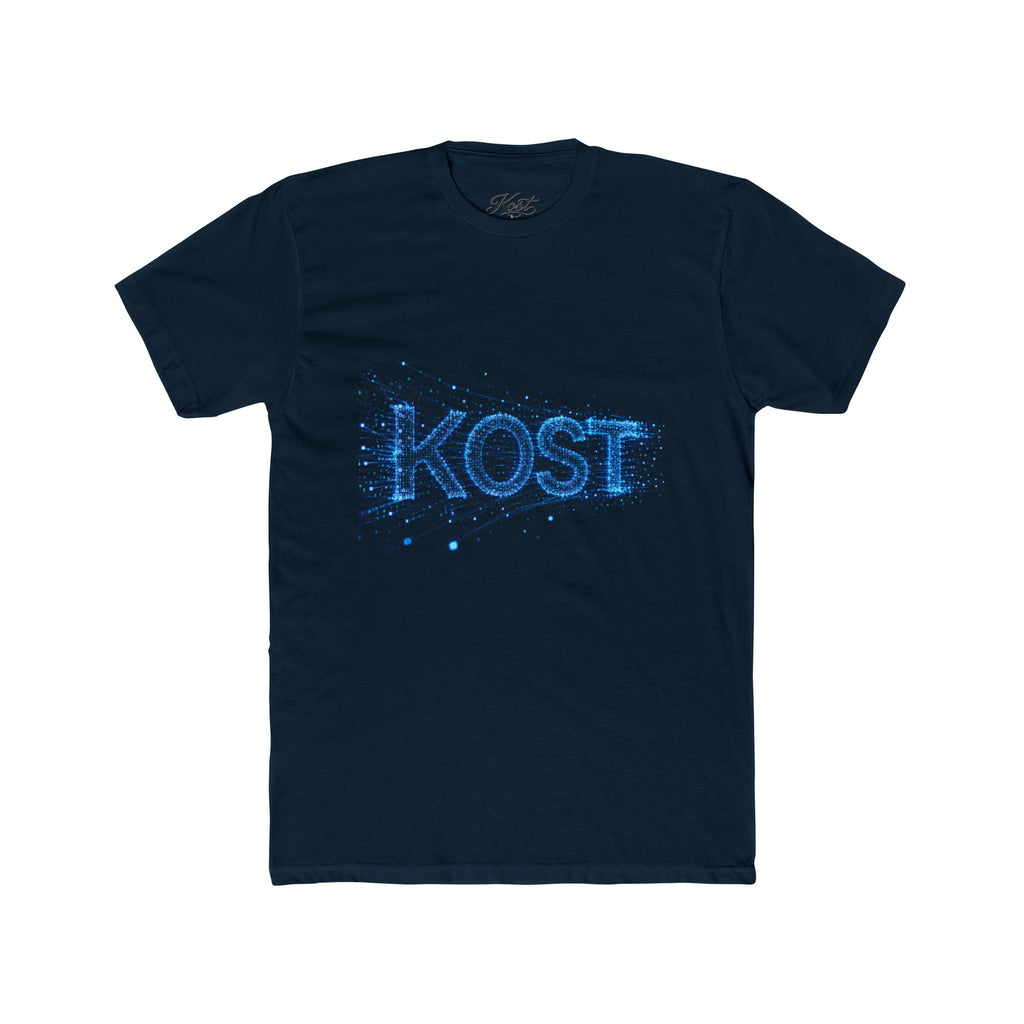 KOST Distressed Blue Logo Tee