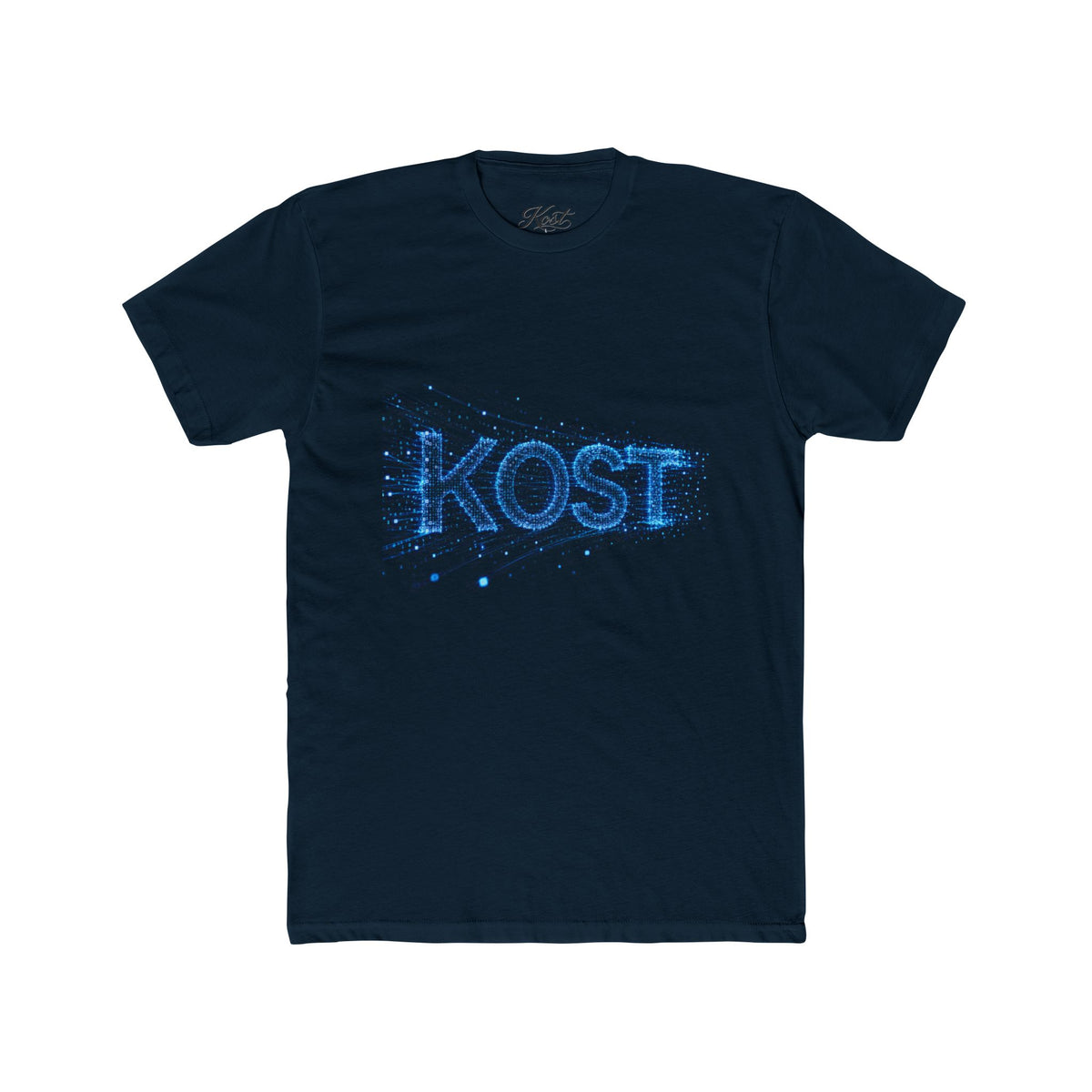 KOST Distressed Blue Logo Tee