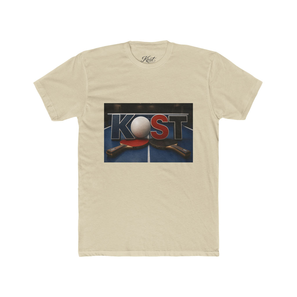 Table Tennis Crew Tee — KOST Paddle & Ball Graphic