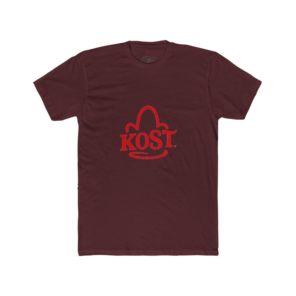 KOST Logo T‑Shirt — Retro Red Graphic Tee