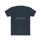 Kosta Heartbeat Tee — Minimal Name ECG Graphic T-Shirt