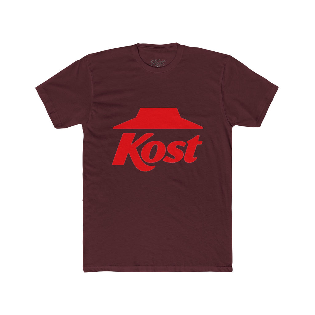 Kost Logo Tee — Retro Red Hat Graphic T-Shirt