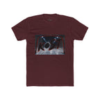 Retro Hockey Rink Graphic Tee — 'KO' Puck Design