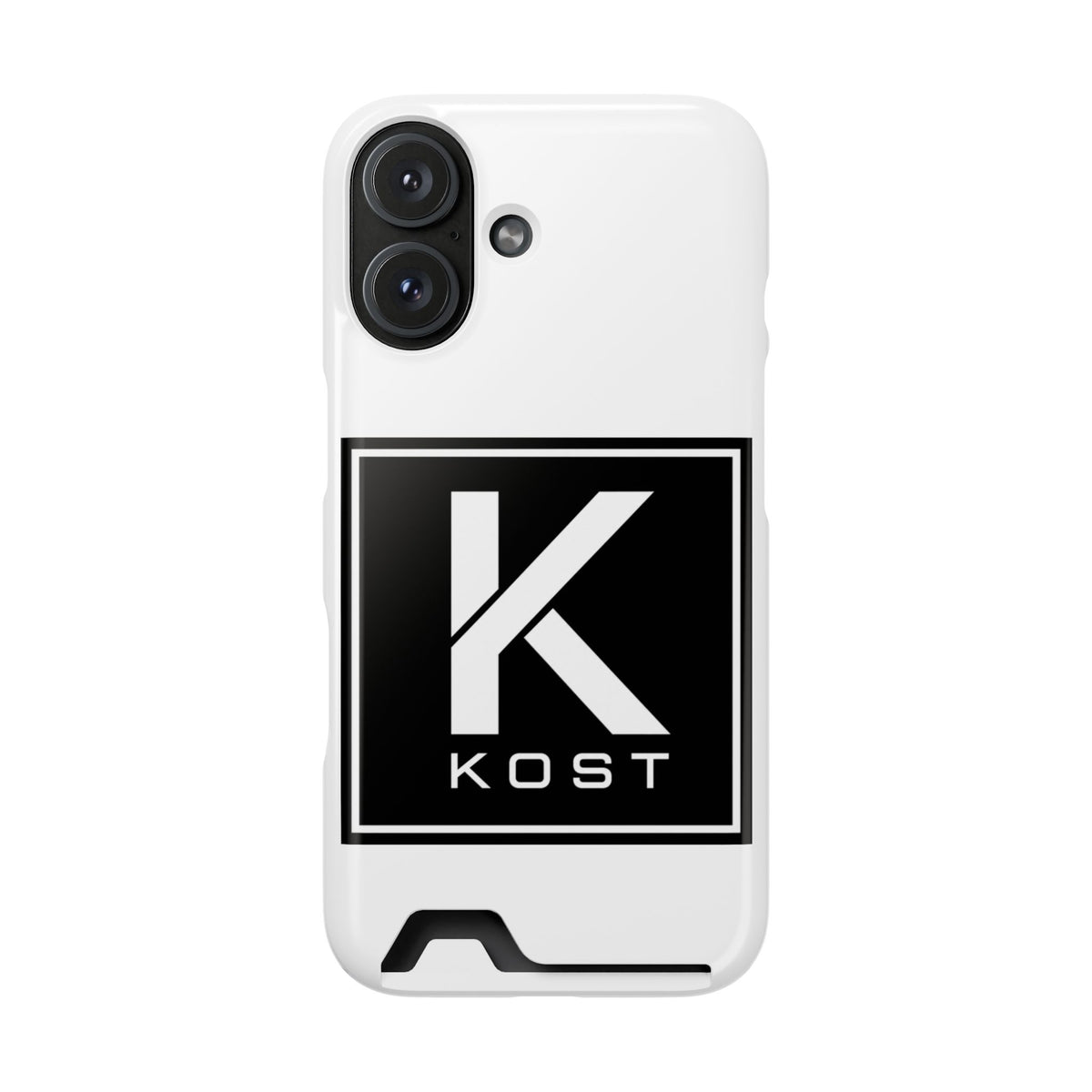 KOST Logo Phone Case with Card Holder