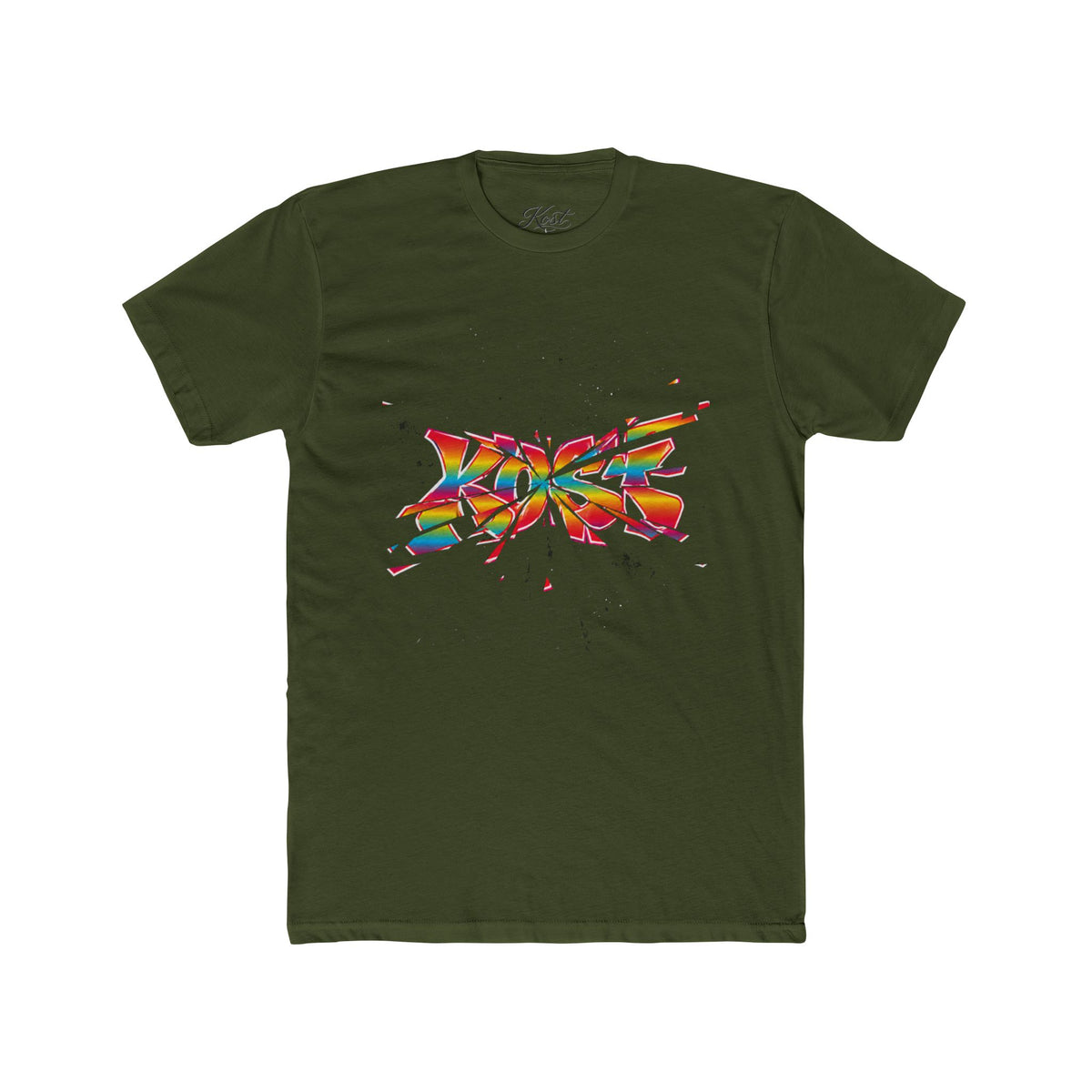 Colorful Abstract Butterfly Graphic T-Shirt