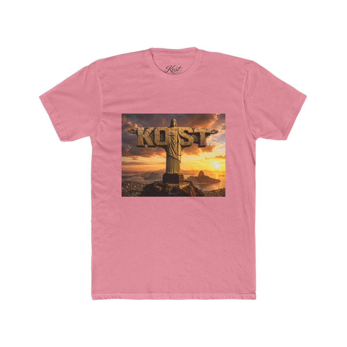 Christ the Redeemer Sunset T-Shirt – KOST Scripture Graphic Tee