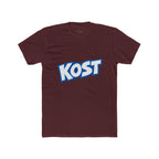 KOST Retro Logo T‑Shirt — Bold Blue Graphic Crew Tee