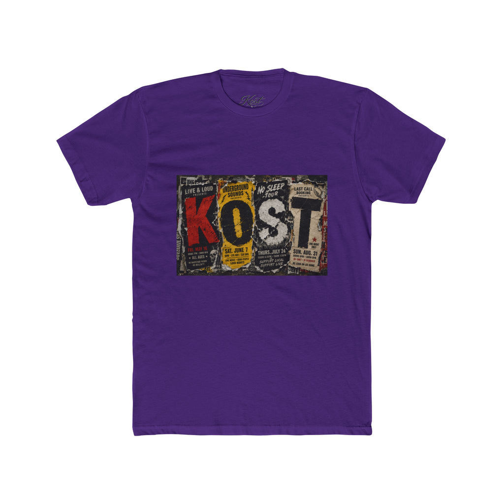 KOST Vintage Newspaper Graphic T-Shirt