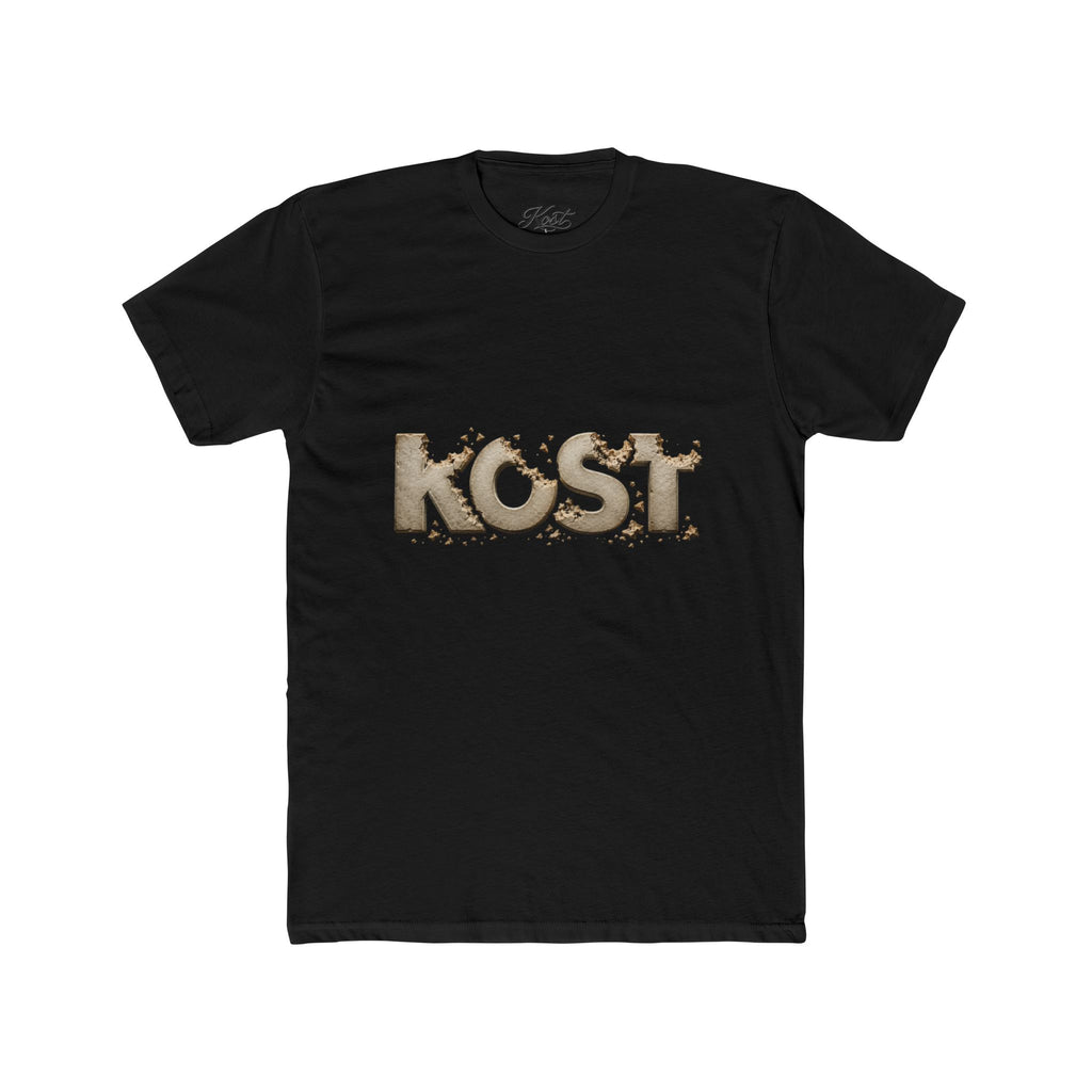 KOST Logo Tee — Distressed Vintage Lettering Cotton T-Shirt