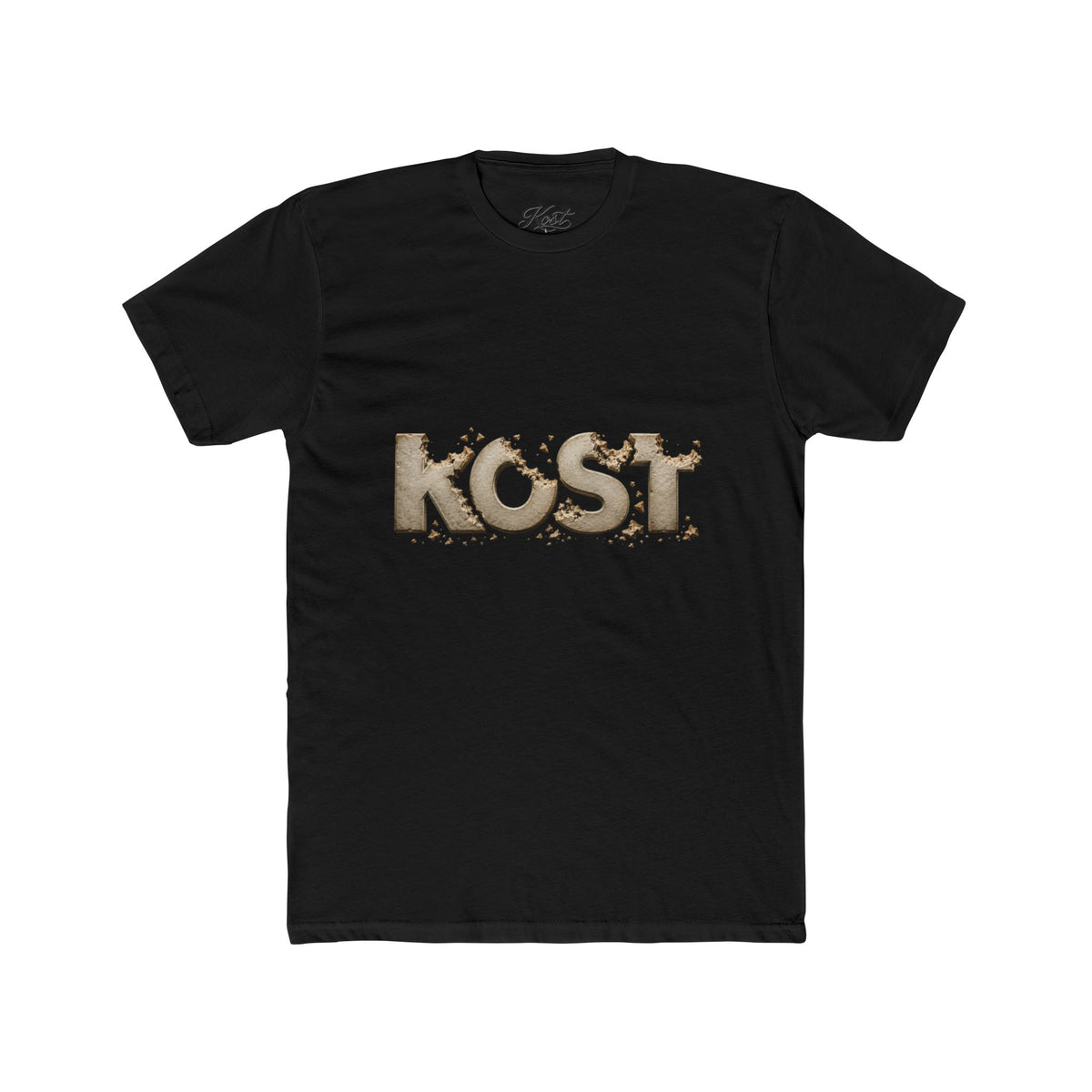 KOST Logo Tee — Distressed Vintage Lettering Cotton T-Shirt
