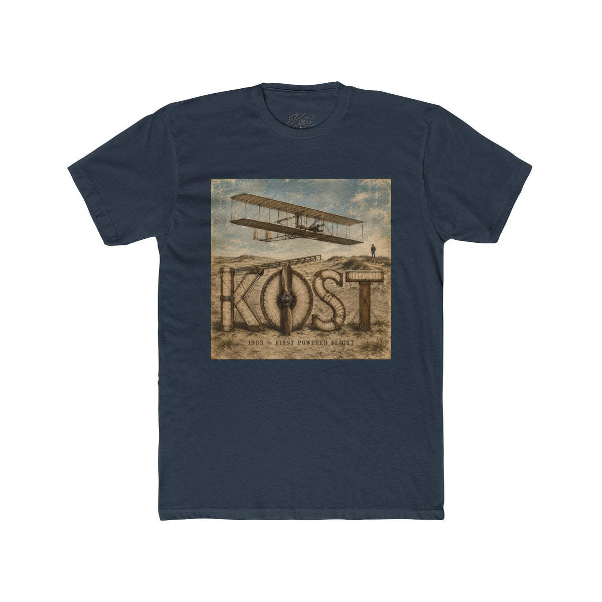 Vintage Biplane 'KOST' Graphic Tee
