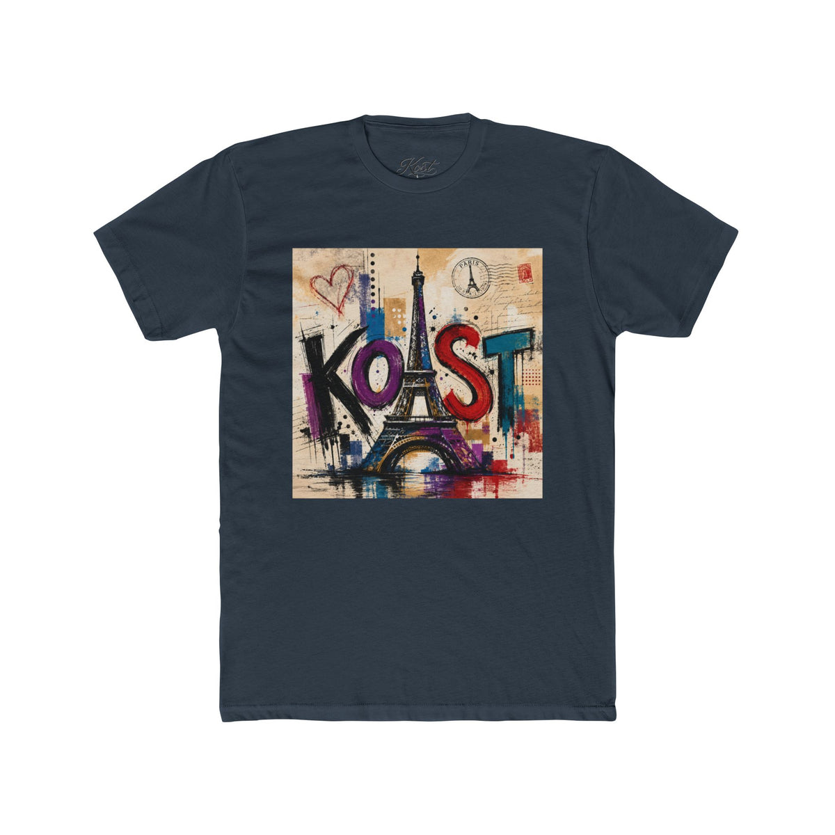 Paris Graffiti T-Shirt – Colorful Eiffel Tower KOAST Street Art Tee