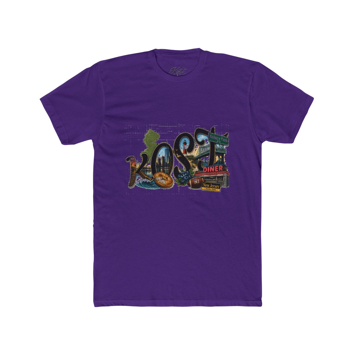 KOSO Retro Diner Graphic Tee – Vintage Roadside Signage T-Shirt