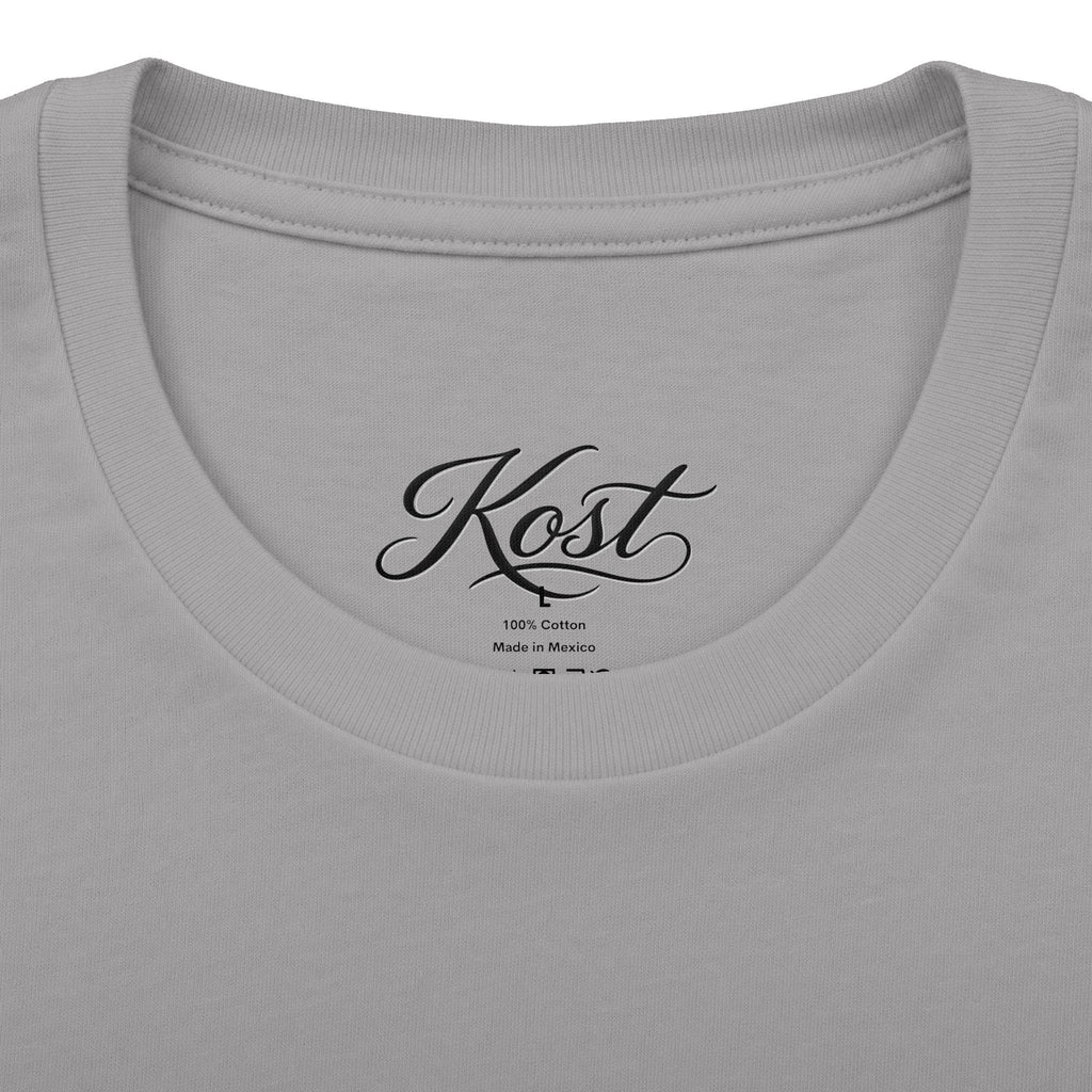 KOST Retro Block Logo Tee — Vintage-Style Graphic Cotton T-Shirt